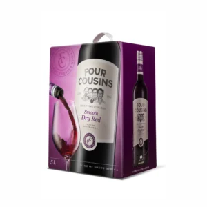 4 Cousins 5L Dry Red Wine